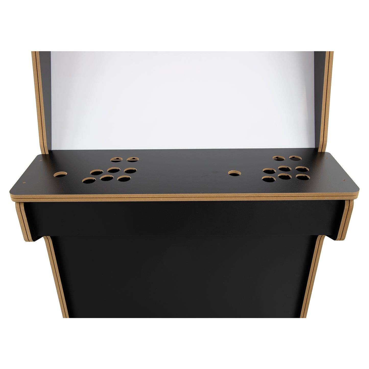 2 Player 27" Upright Arcade Cabinet Flat Pack Kit - Black