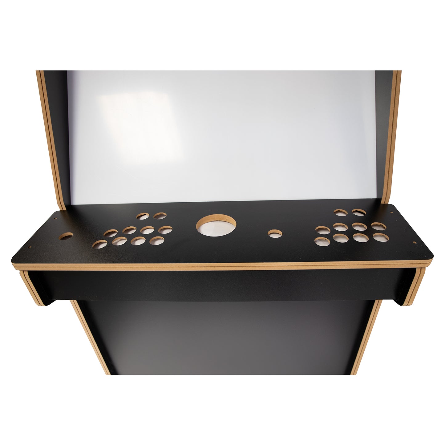 2 Player 32" Upright Arcade Cabinet Flat Pack Kit - Black