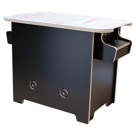 2 Player 22" Cocktail Arcade Cabinet Flat Pack Kit - Black