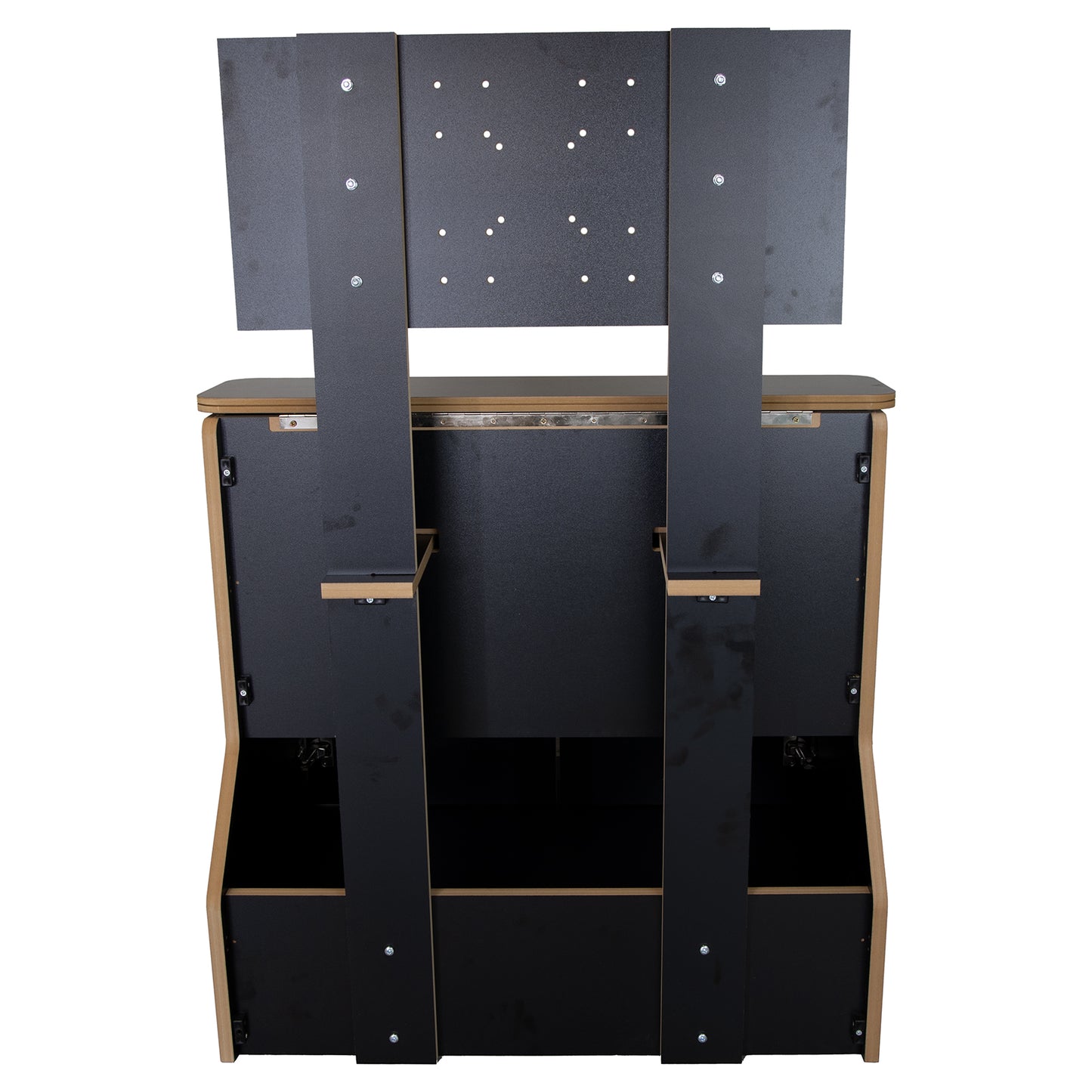 2 Player Sit Down Arcade Cabinet Flat Pack Kit - Black