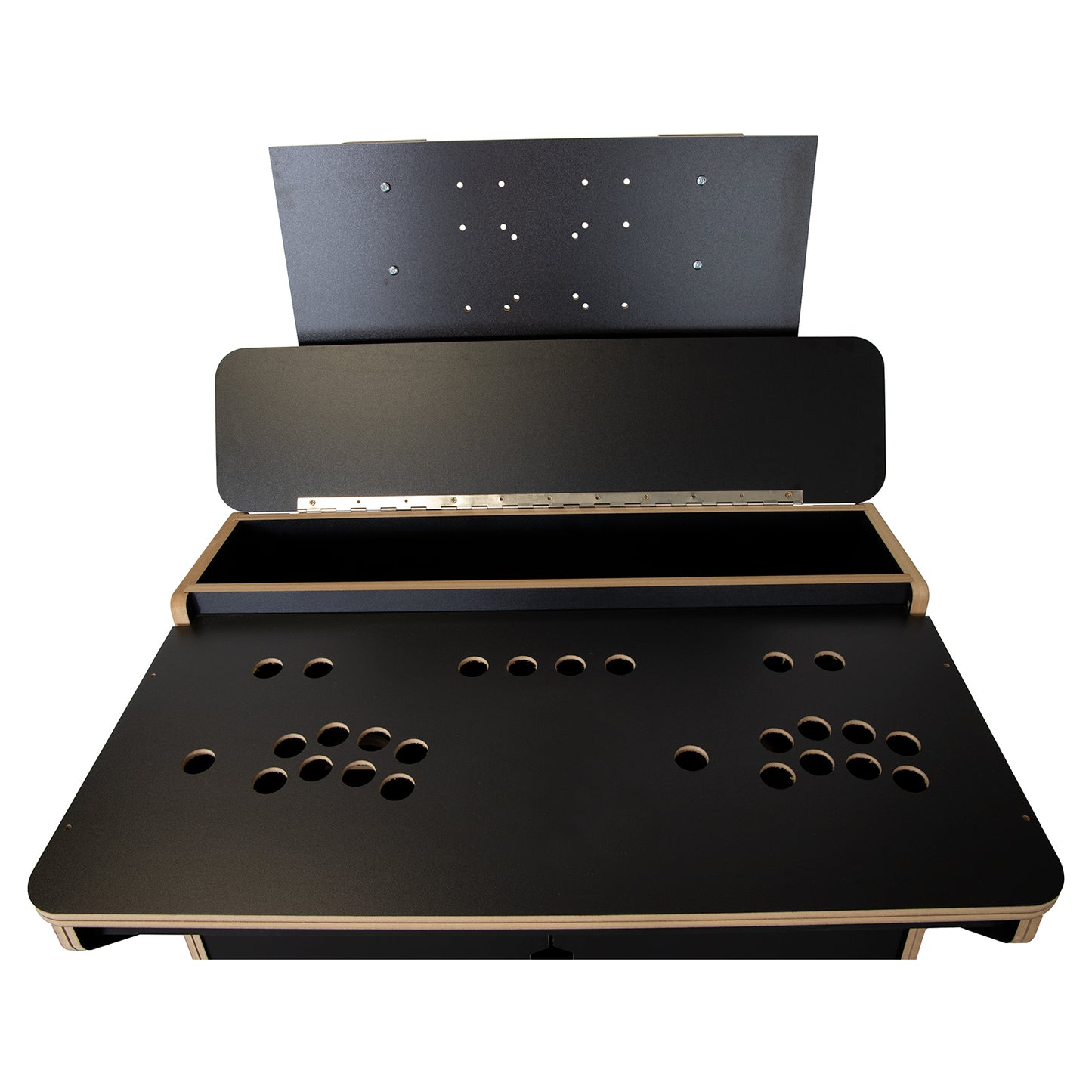 2 Player Sit Down Arcade Cabinet Flat Pack Kit - Black