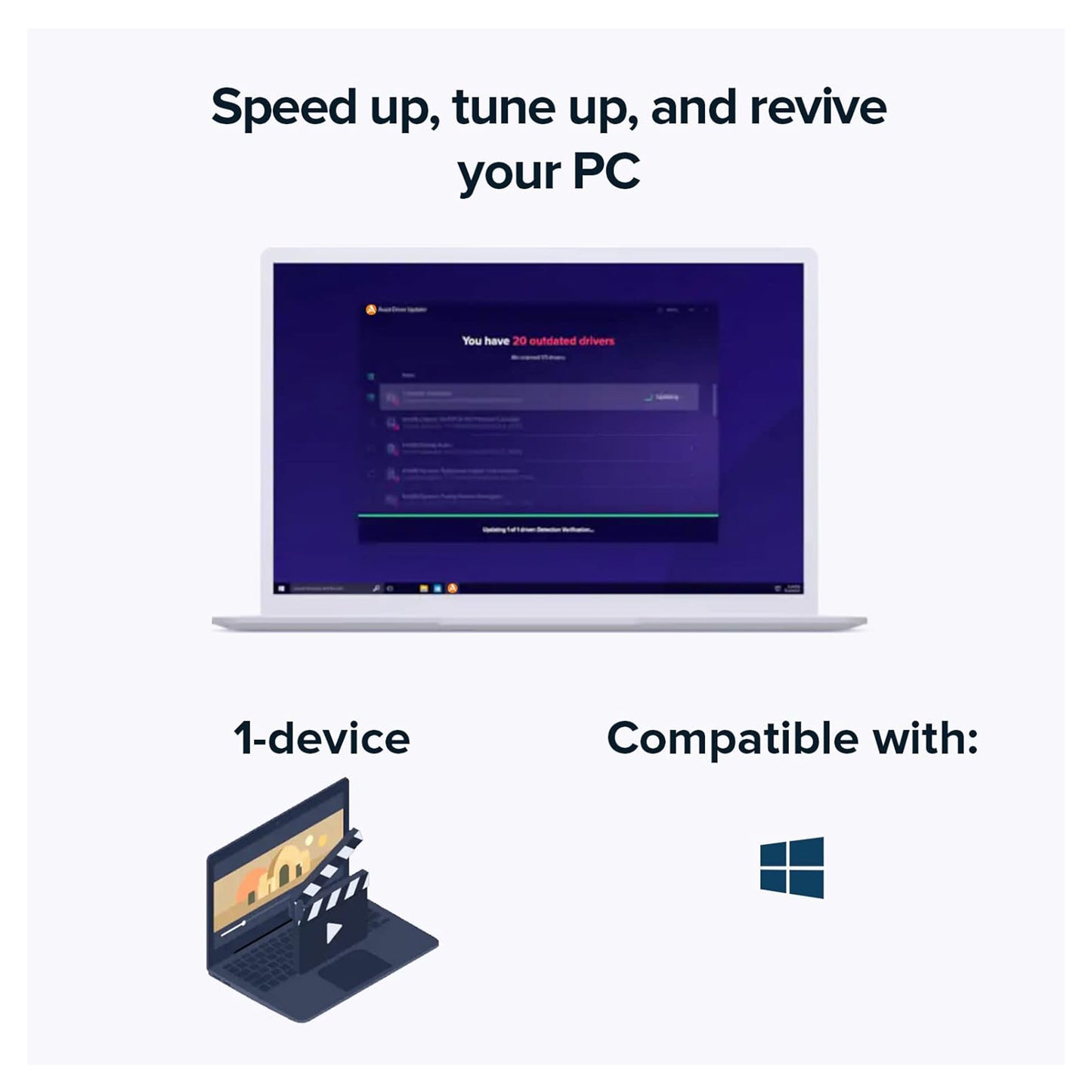 Avast Driver Updater, 1 Device, 1 Year