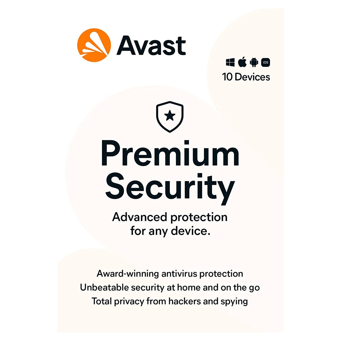 Avast Premium Security, 10 Devices, 3 Years