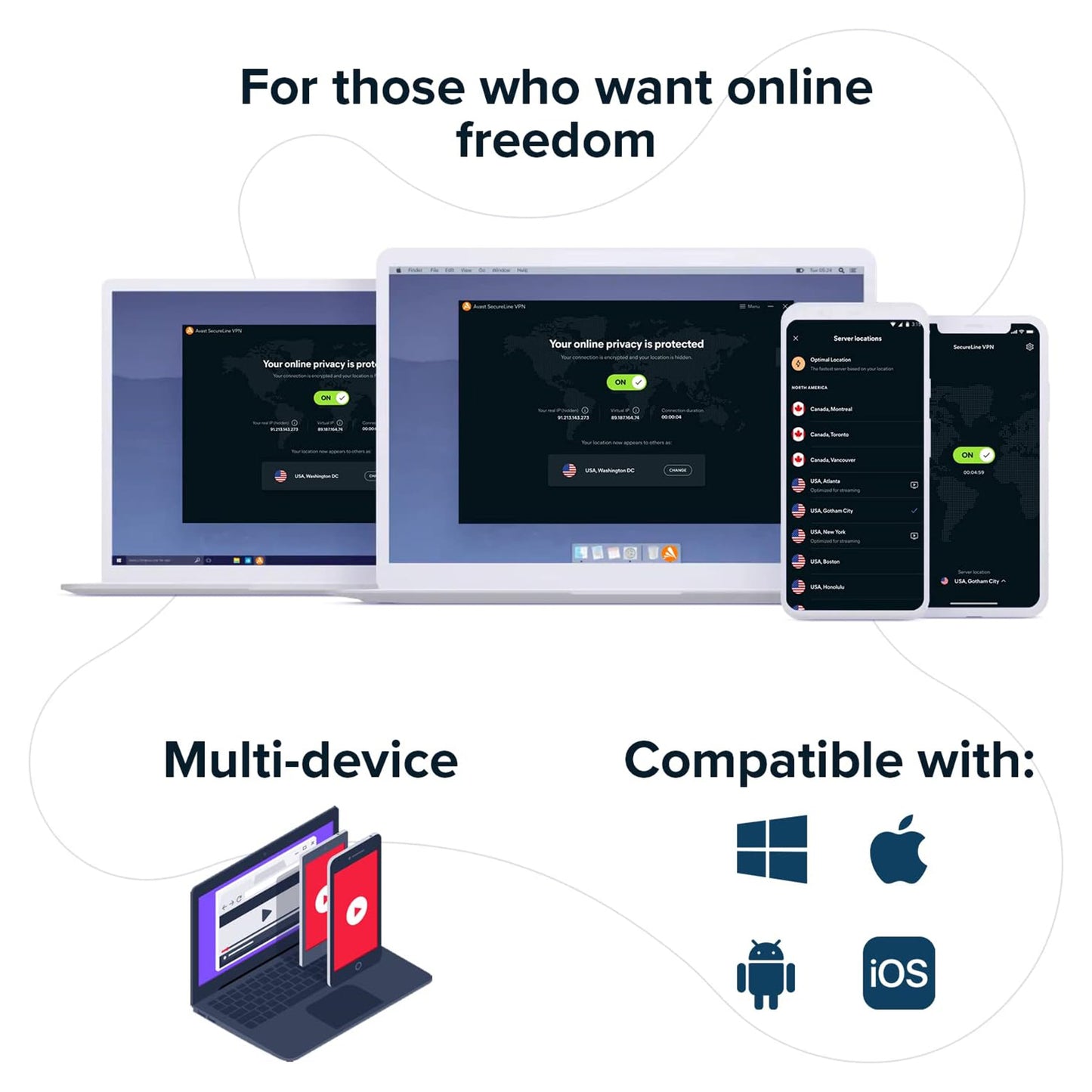Avast SecureLine VPN, 1 Device, 1 Year