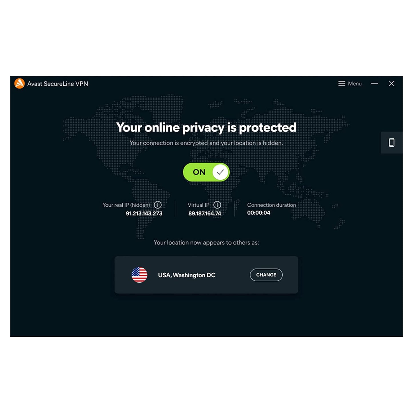 Avast SecureLine VPN, 1 Device, 1 Year