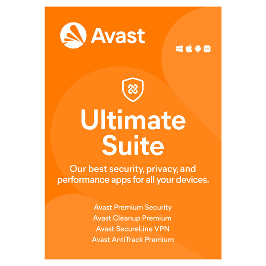 Avast Ultimate Suite, 10 Devices, 1 Year