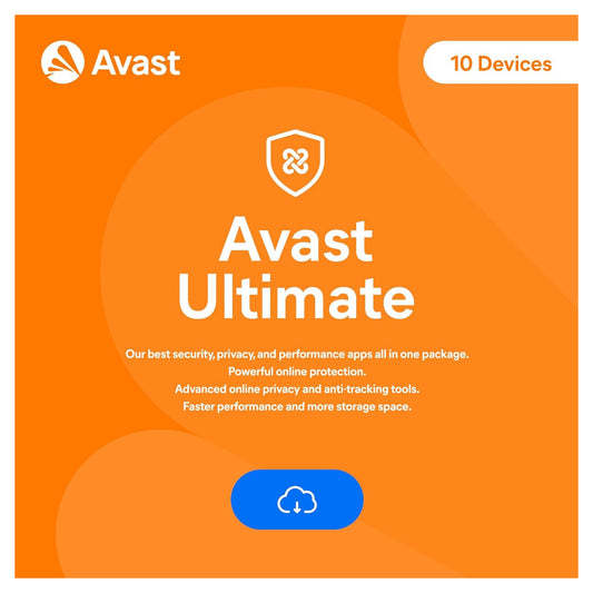 Avast Ultimate Suite, 10 Devices, 3 Years