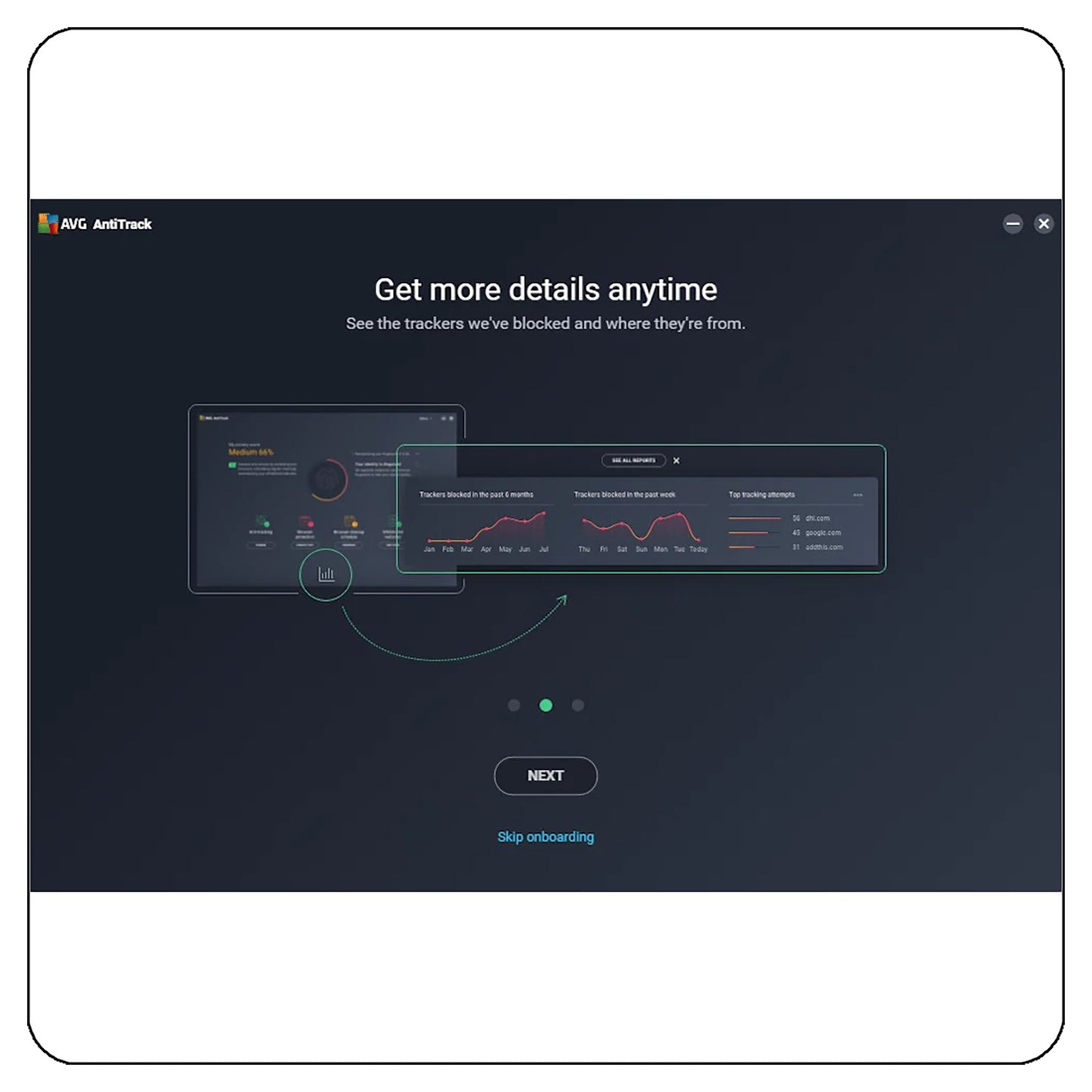 AVG AntiTrack, 3 Devices, 1 Year