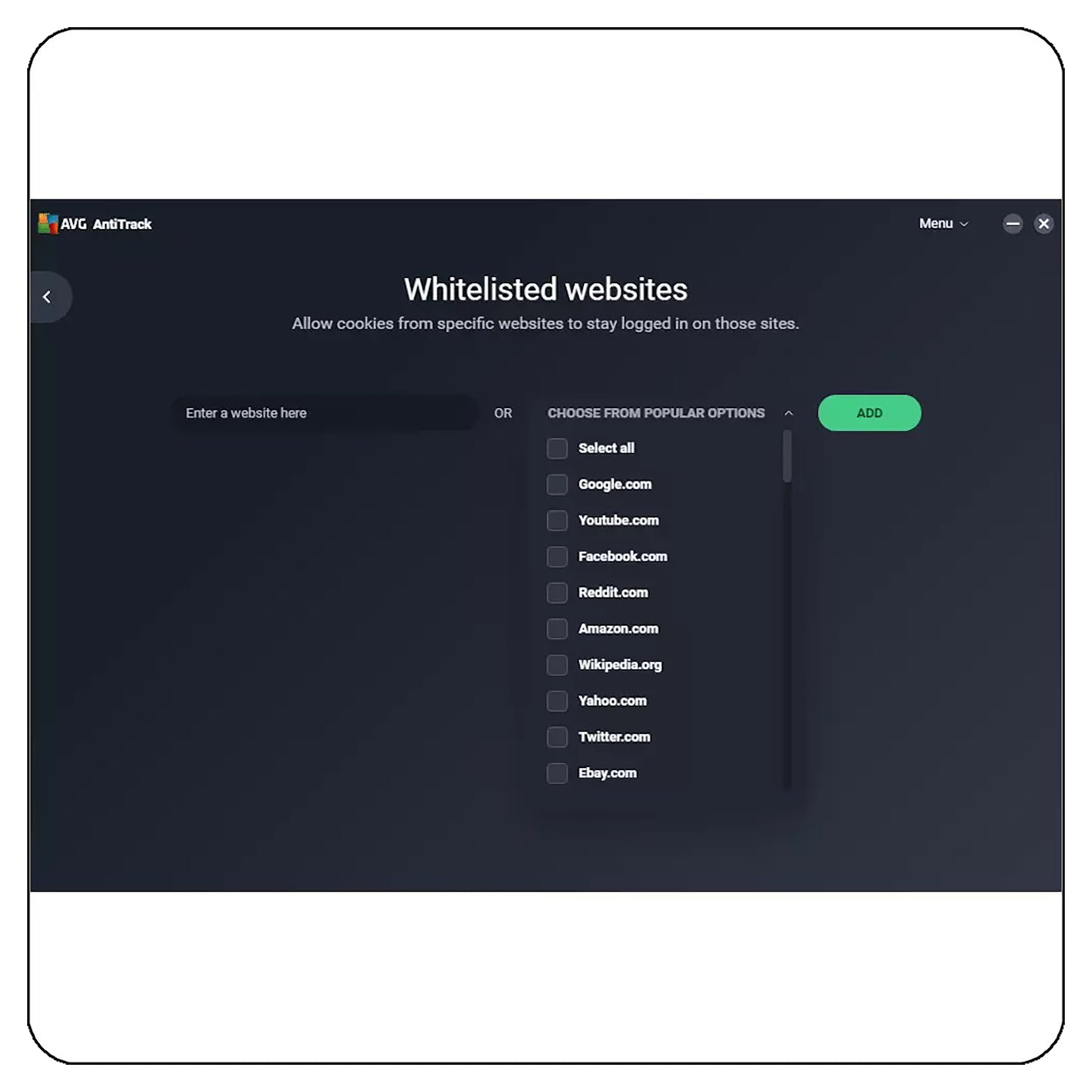 AVG AntiTrack, 3 Devices, 1 Year