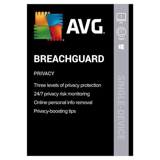 AVG BreachGuard, 1 Device, 1 Year