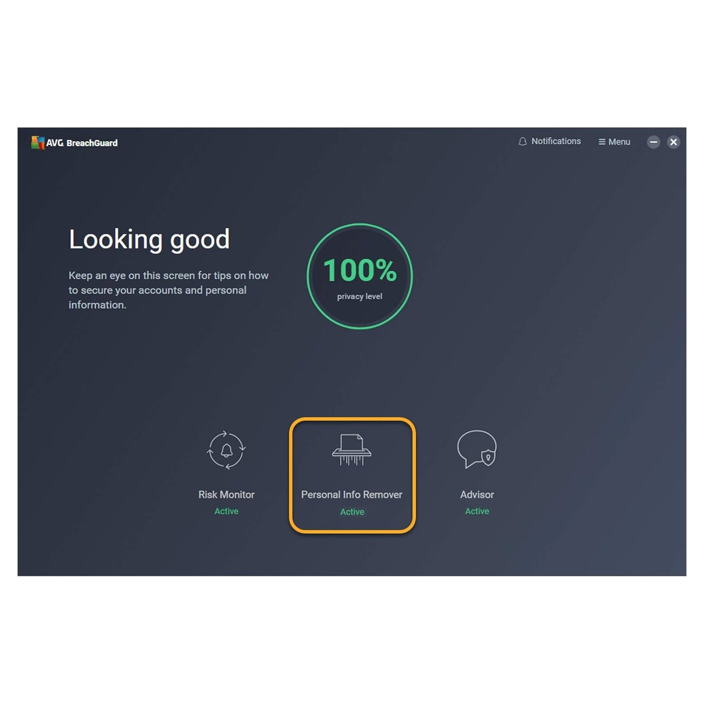 AVG BreachGuard, 1 Device, 1 Year