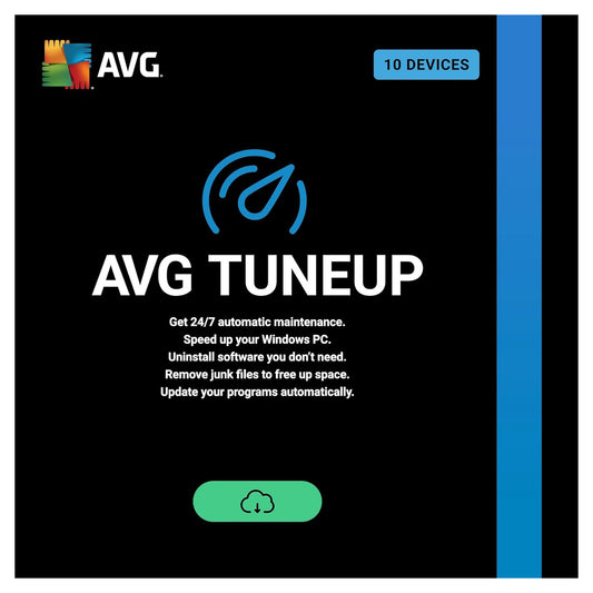 AVG TuneUp, 10 Devices, 2 Years