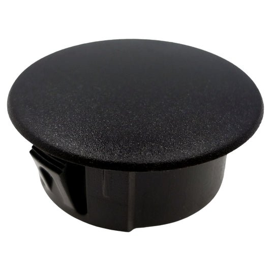 Black 30mm Push Fit Button Blank