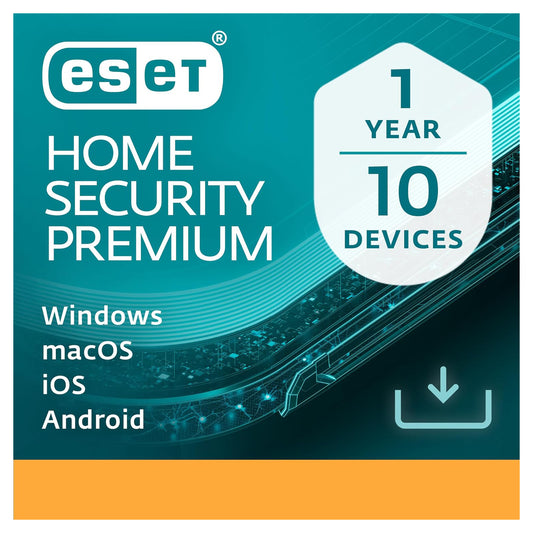 ESET Home Security Premium, 10 Devices, 1 Year