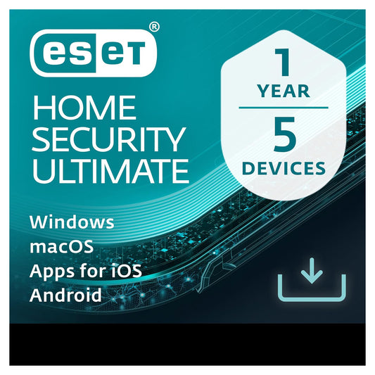 ESET Home Security Ultimate, 5 Devices, 1 Year