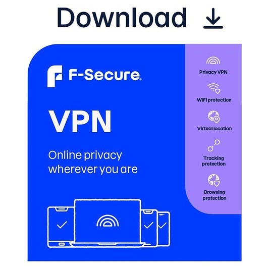 F-Secure VPN, 5 Devices, 1 Year