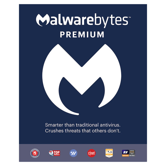 Malwarebytes Premium, 5 Devices, 1 Year