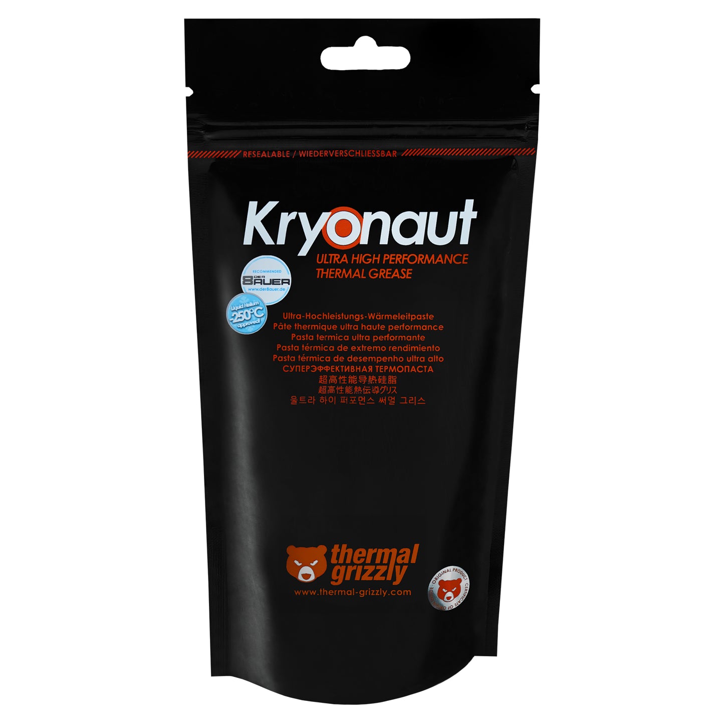 Thermal Grizzly Kryonaut High Performance Thermal Paste 1g