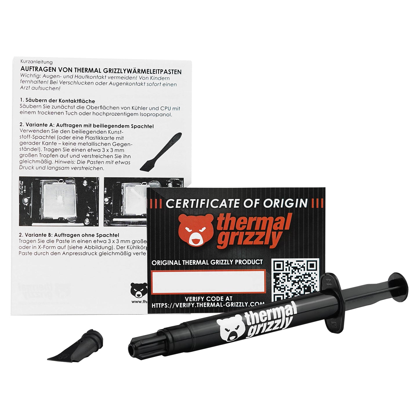 Thermal Grizzly Kryonaut High Performance Thermal Paste 5.5g / 1.5ml