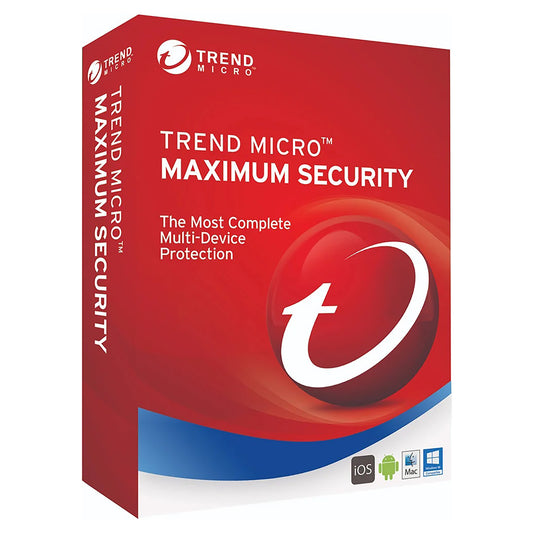 Trend Micro Maximum Security, 1 Device, 1 Year