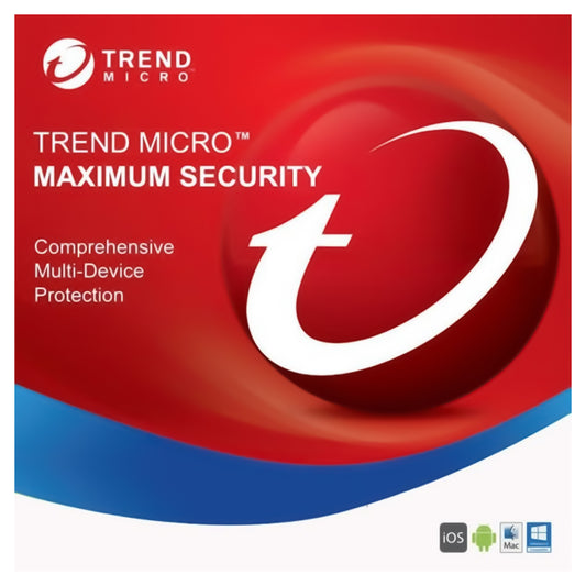 Trend Micro Maximum Security, 5 Devices, 2 Years
