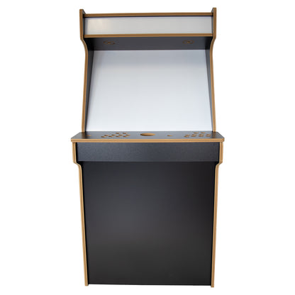 2 Player 32" Upright Arcade Cabinet Flat Pack Kit - Black
