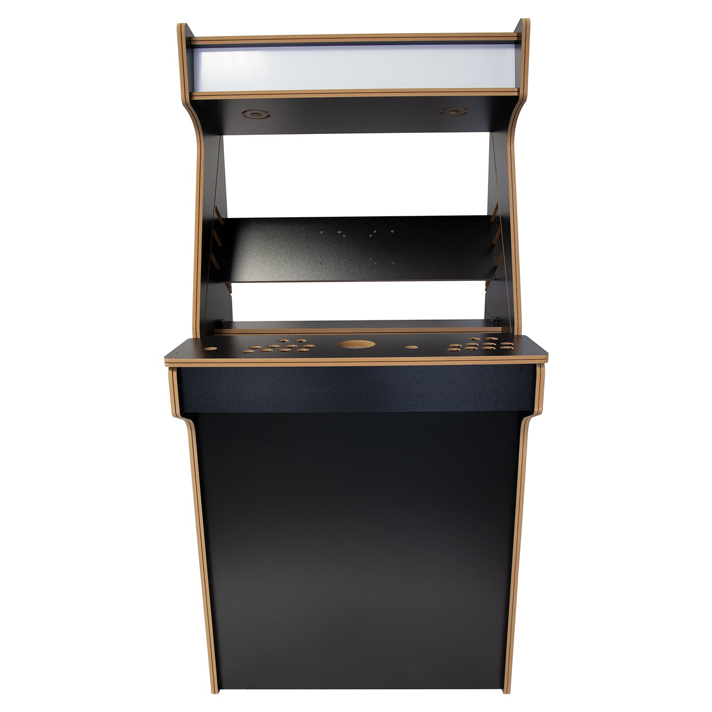 2 Player 32" Upright Arcade Cabinet Flat Pack Kit - Black