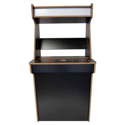 2 Player 32" Upright Arcade Cabinet Flat Pack Kit - Black