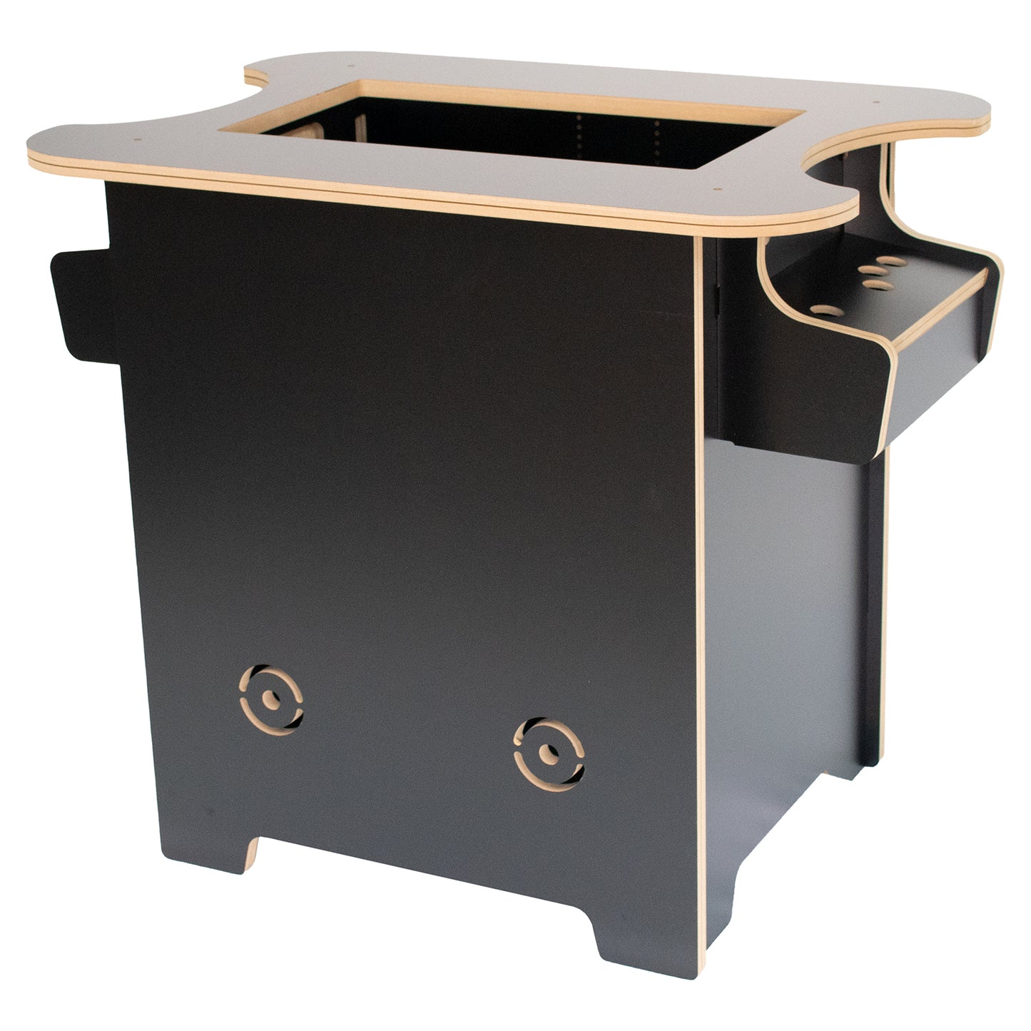 2 Player 22" Cocktail Arcade Cabinet Flat Pack Kit - Black