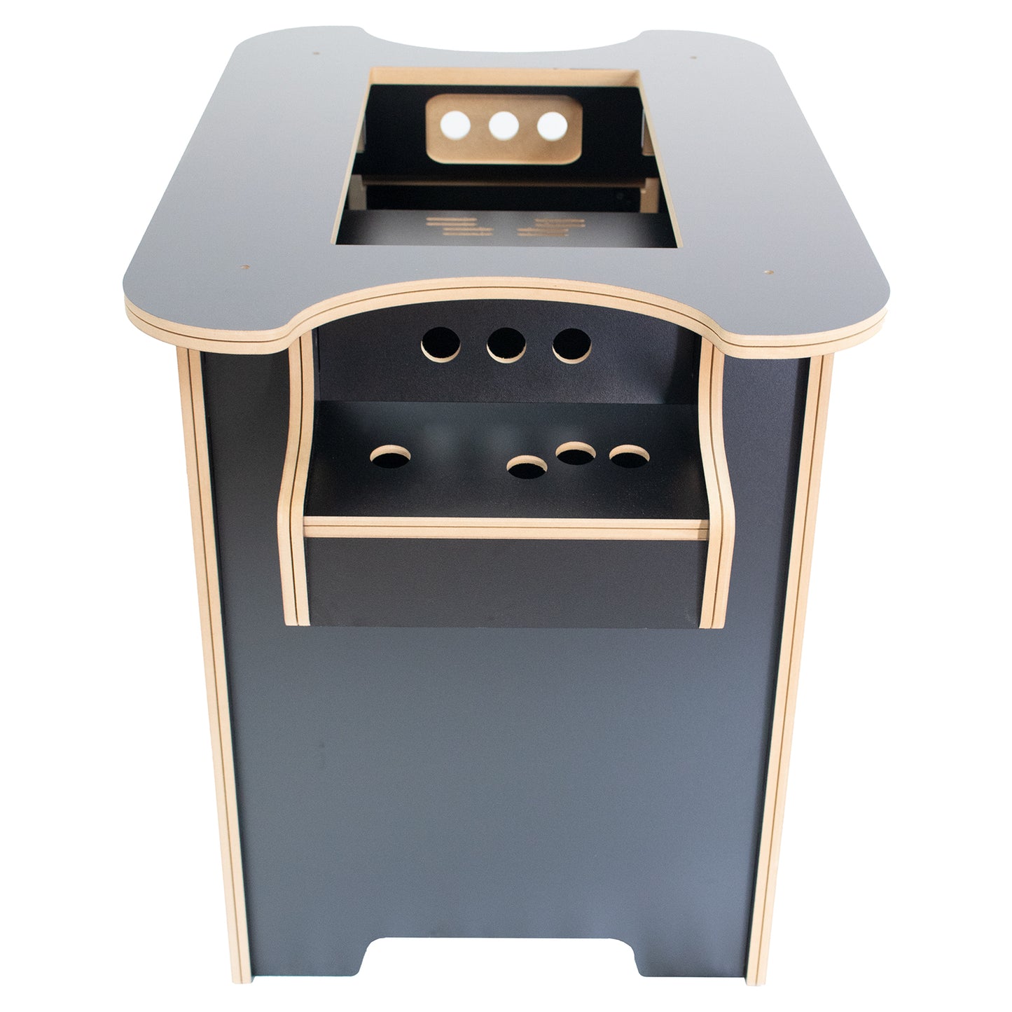 2 Player 22" Cocktail Arcade Cabinet Flat Pack Kit - Black