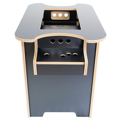 2 Player 22" Cocktail Arcade Cabinet Flat Pack Kit - Black