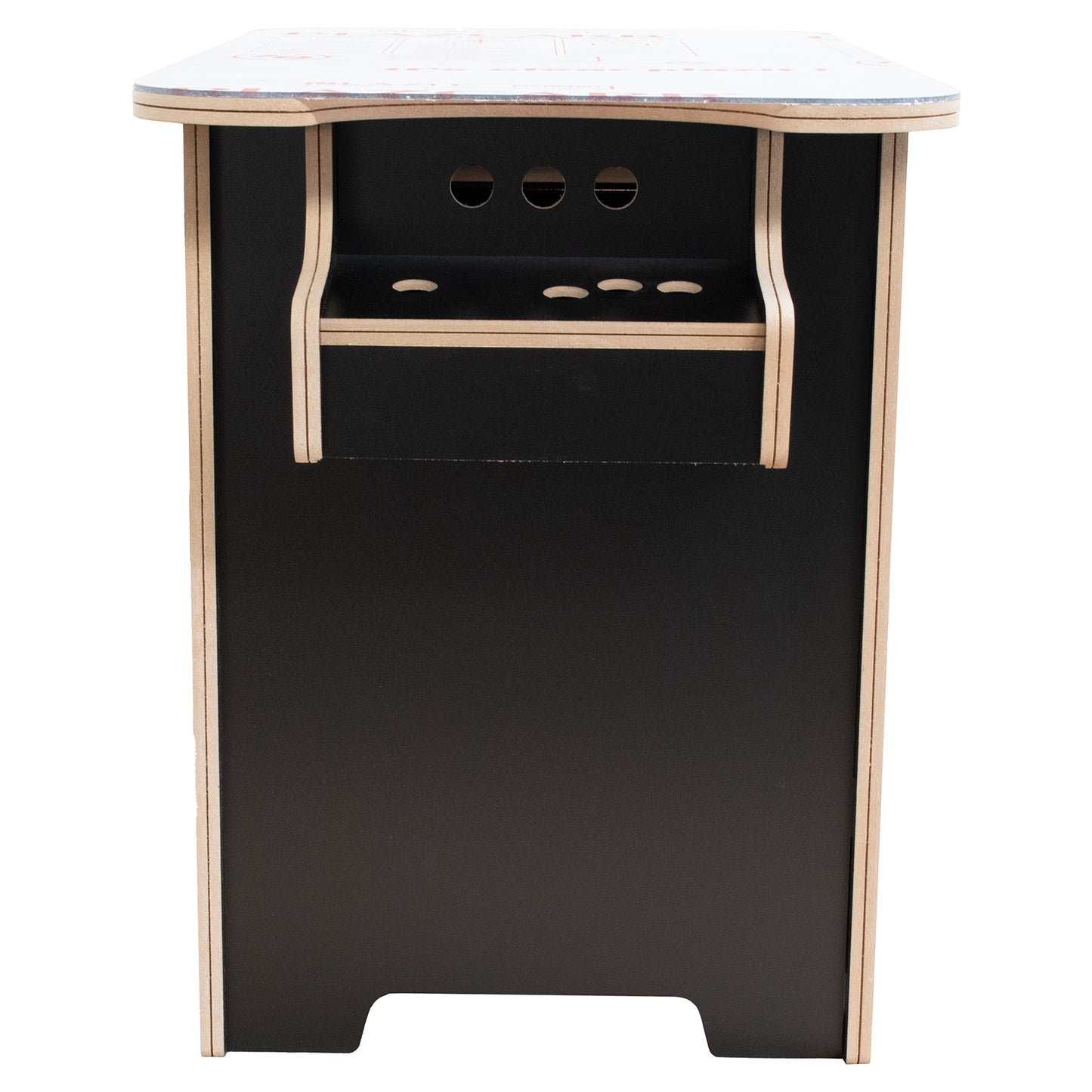 2 Player 22" Cocktail Arcade Cabinet Flat Pack Kit - Black