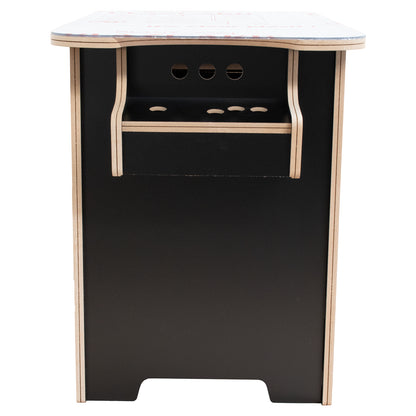 2 Player 22" Cocktail Arcade Cabinet Flat Pack Kit - Black
