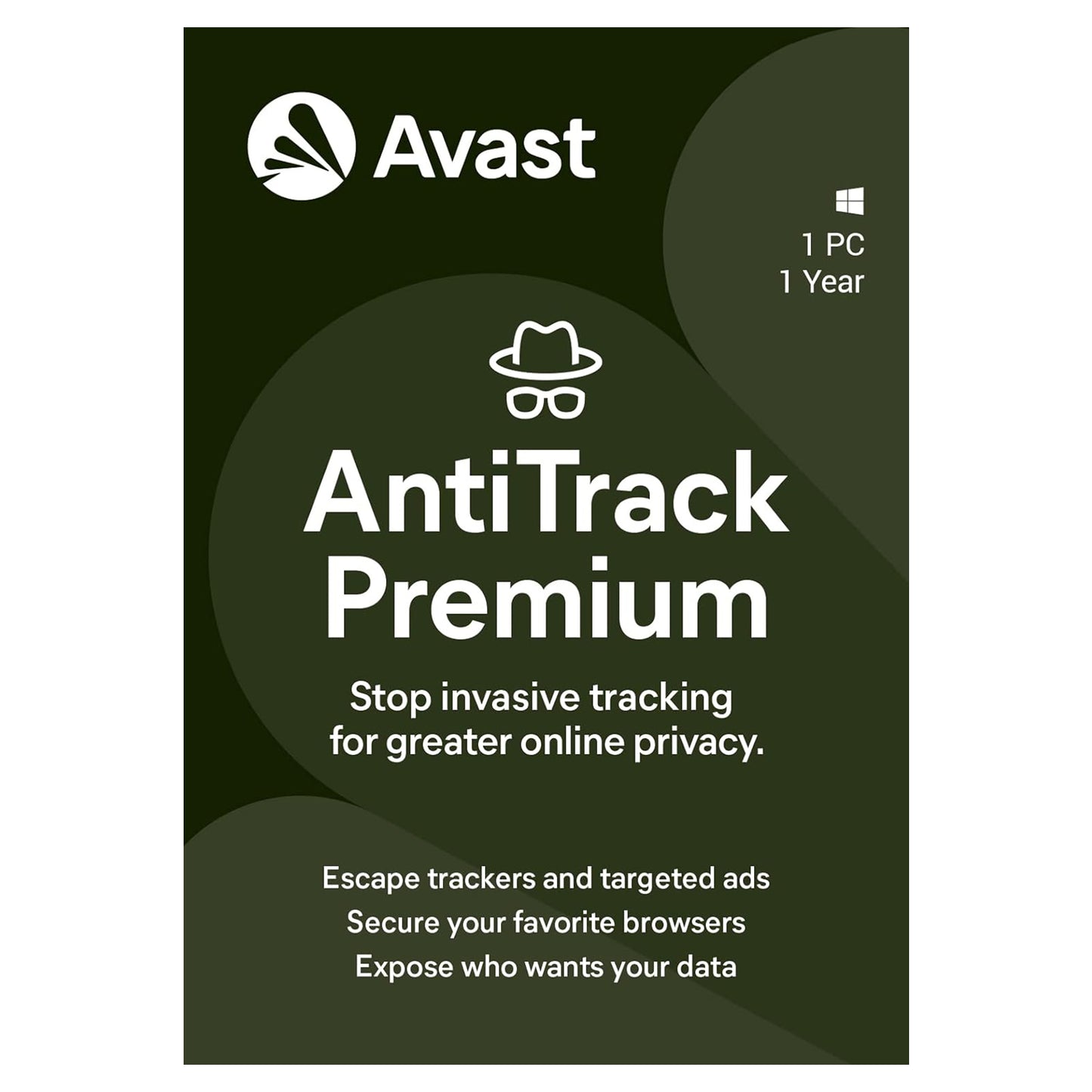 Avast AntiTrack Premium, 1 Device, 1 Year