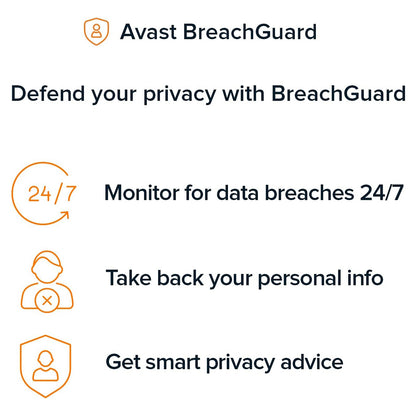 Avast BreachGuard, 1 Device, 1 Year