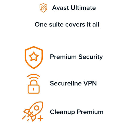 Avast Ultimate Suite, 10 Devices, 3 Years
