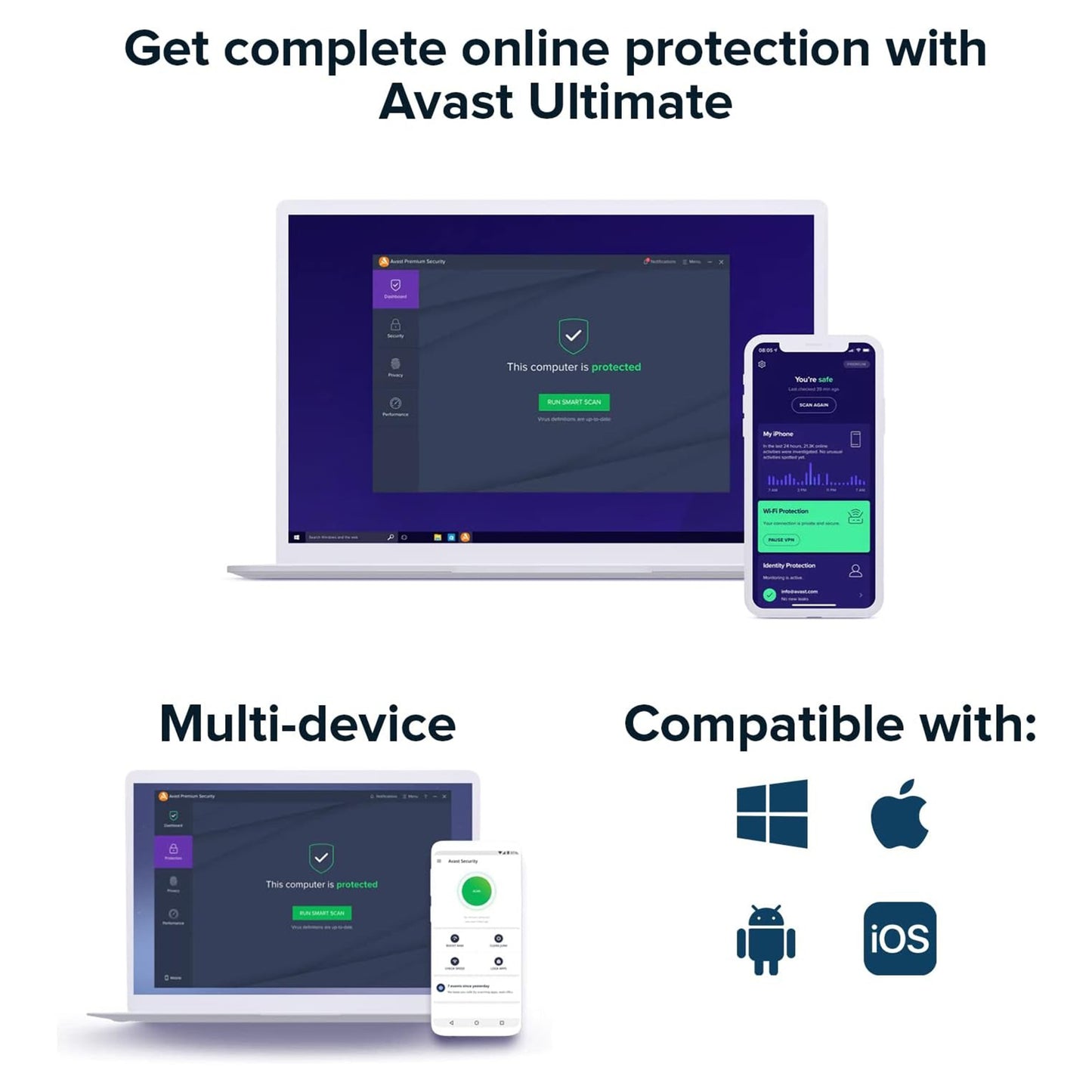 Avast Ultimate Suite, 10 Devices, 3 Years