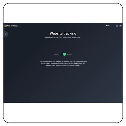 AVG AntiTrack, 1 Device, 1 Year