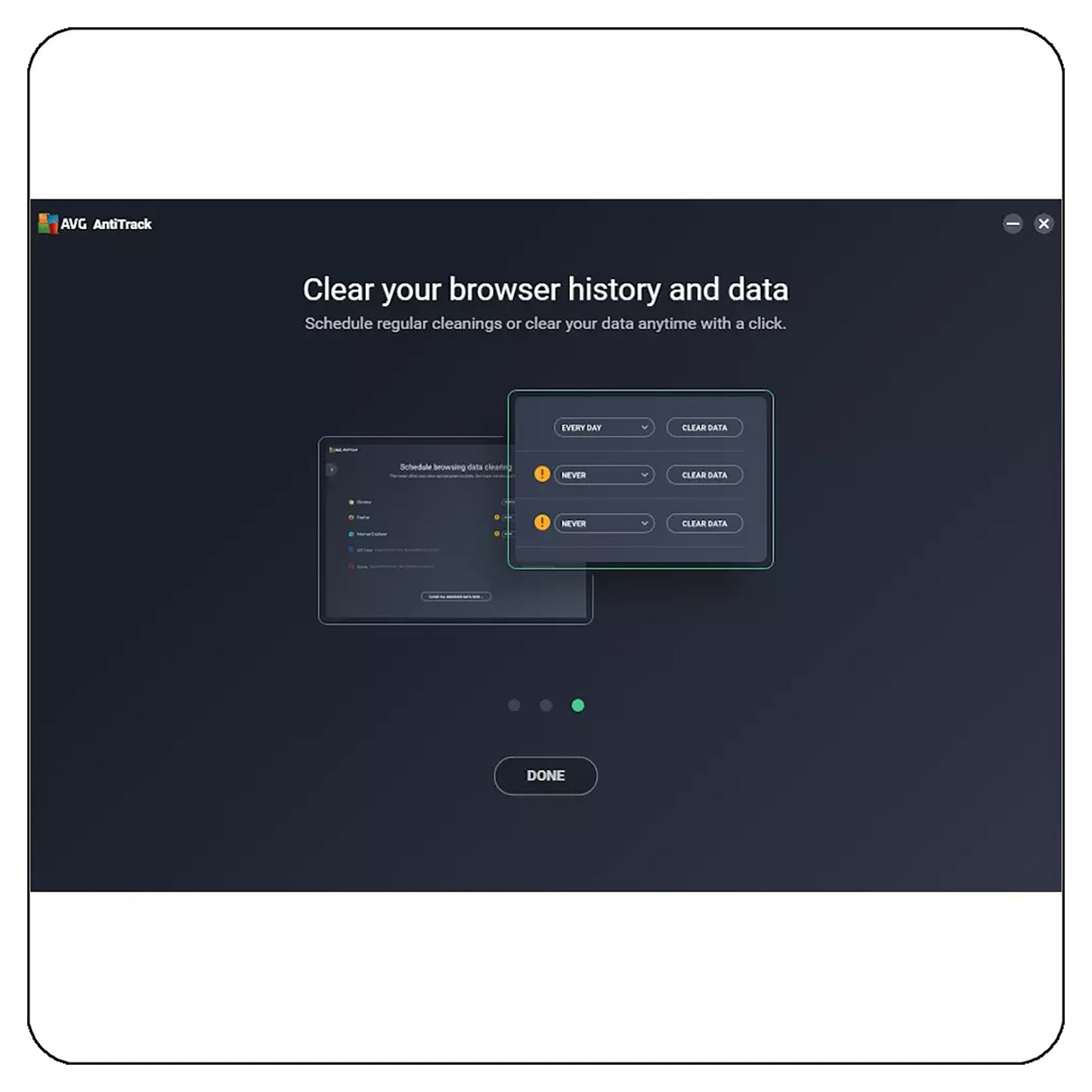 AVG AntiTrack, 3 Devices, 1 Year