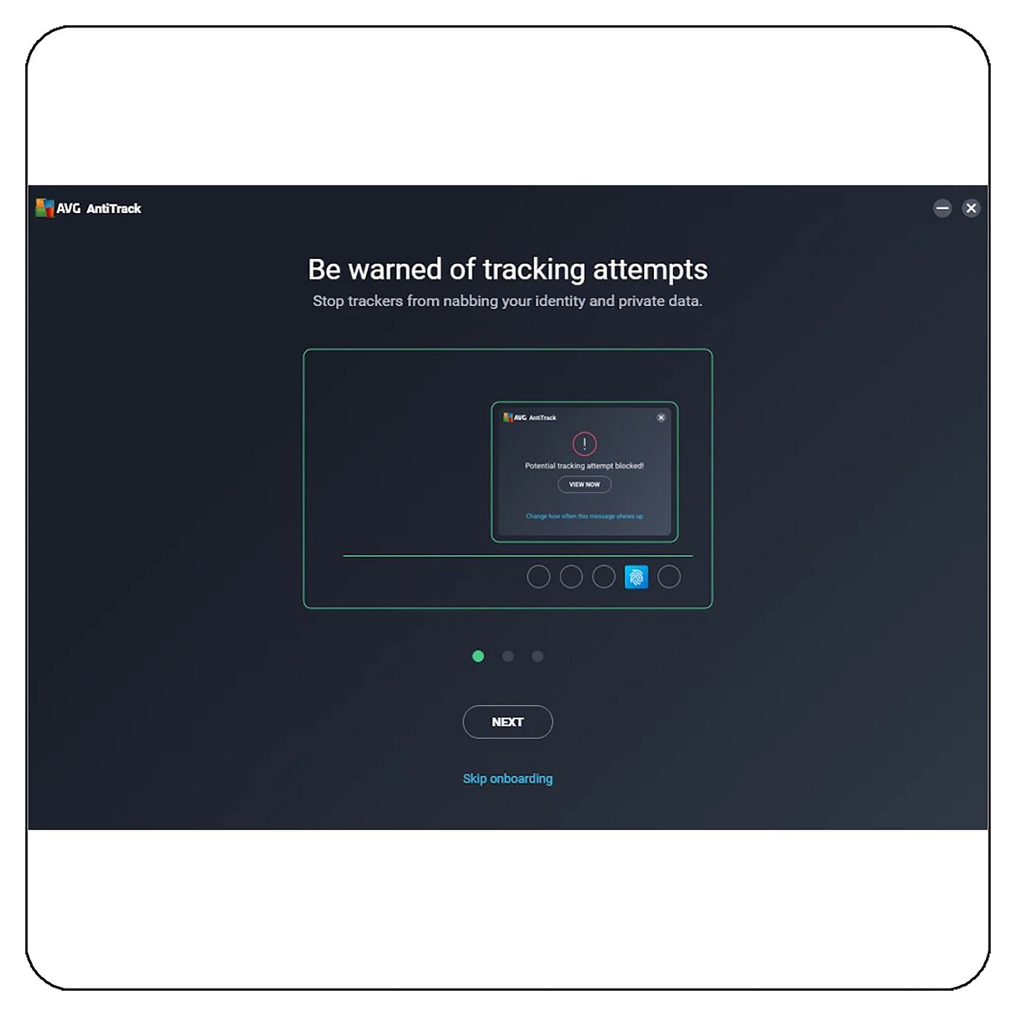 AVG AntiTrack, 3 Devices, 1 Year