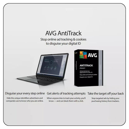 AVG AntiTrack, 3 Devices, 1 Year