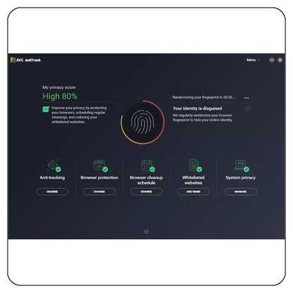 AVG AntiTrack, 3 Devices, 1 Year