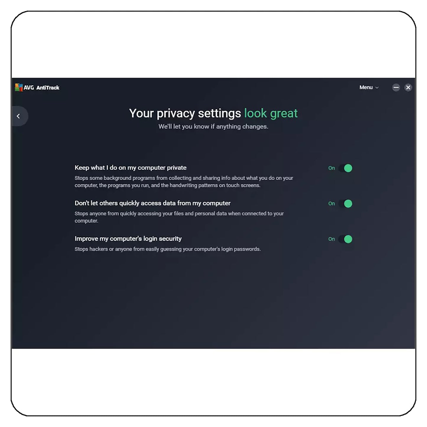 AVG AntiTrack, 3 Devices, 1 Year