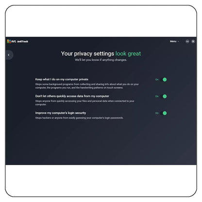 AVG AntiTrack, 3 Devices, 1 Year