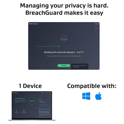 AVG BreachGuard, 1 Device, 1 Year