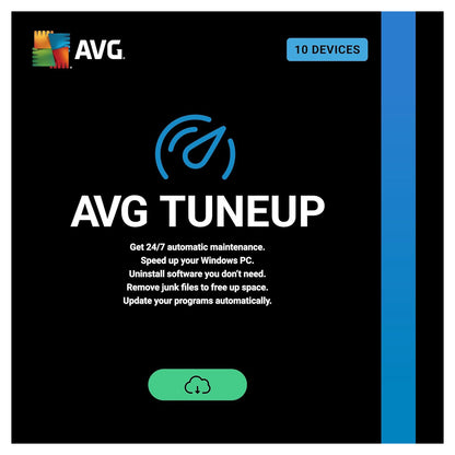 AVG TuneUp, 10 Devices, 1 Year