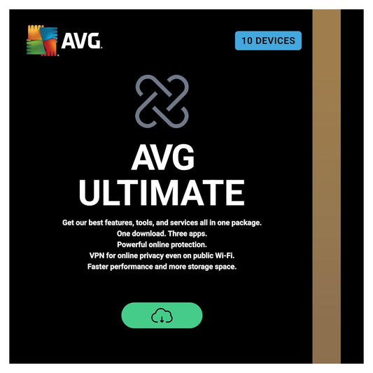 AVG Ultimate, 10 Devices, 3 Years