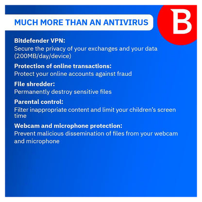 Bitdefender Internet Security, 3 Devices, 1 Year