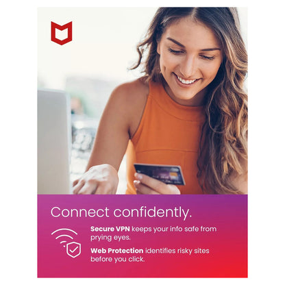 McAfee Total Protection, 5 Devices, 2 Years
