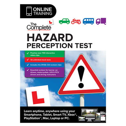 The Complete Hazard Perception Test 2026 Car, Motorcycle, LGV, PCV